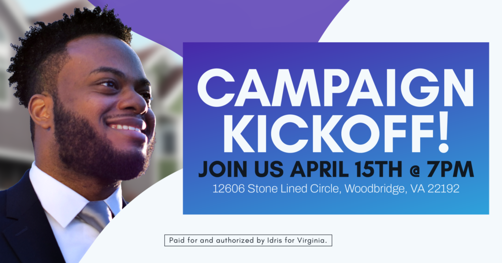 2023 Idris OConnor Campaign Kickoff