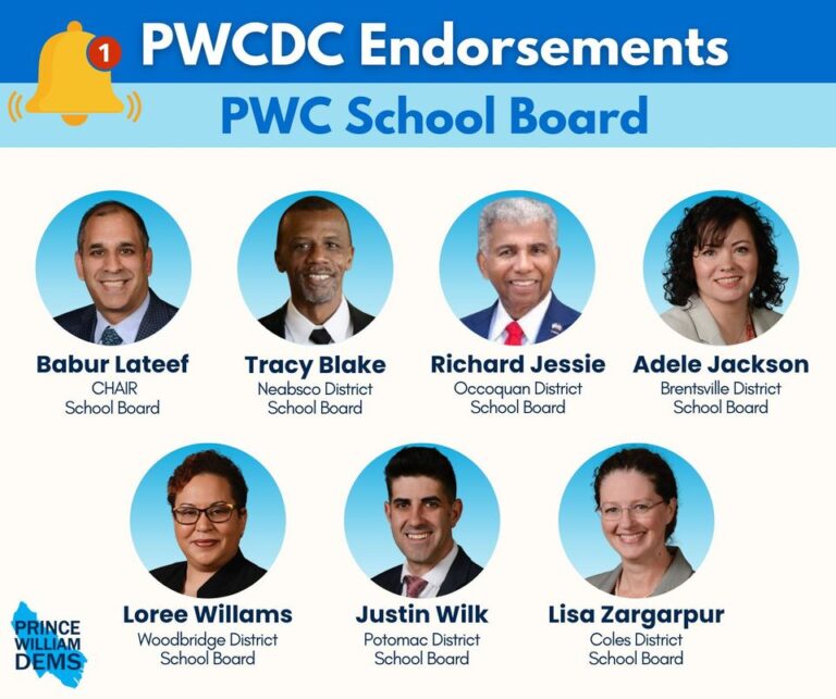 Pwcdc Is Proud To Announce Our 2023 Endorsed Candidates For Pwc School