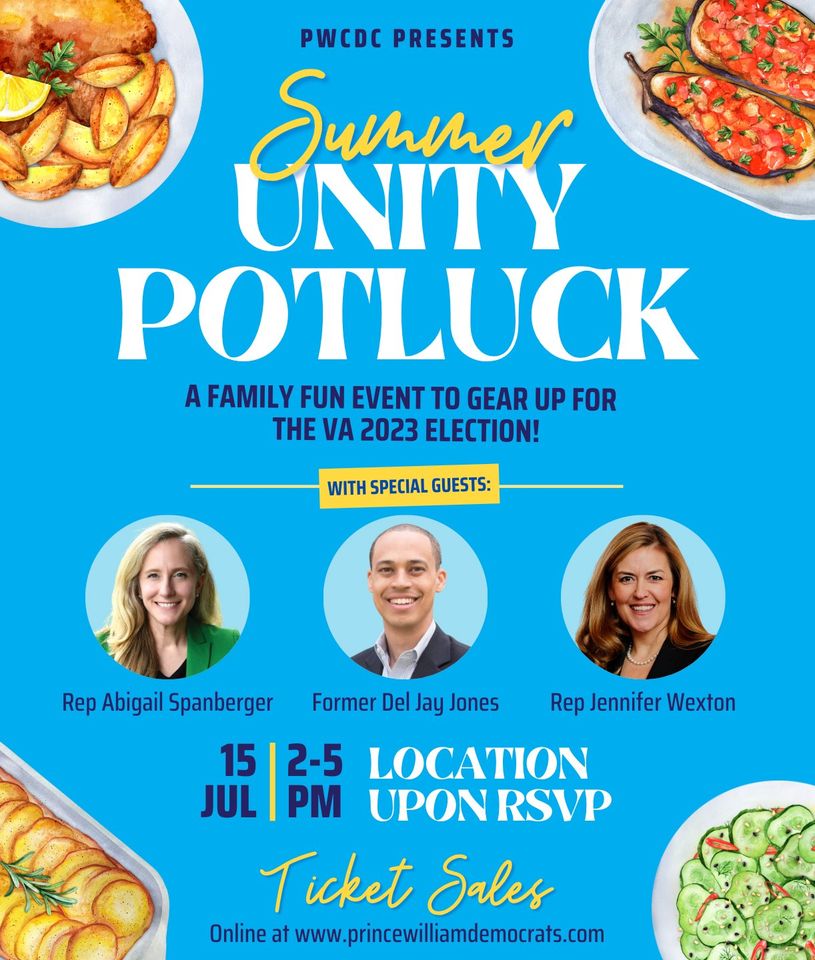 Summer Unity Potluck Prince William County Democrats