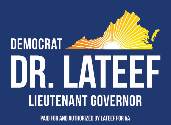 2024 Dr Lateef for Lieutenant Governor