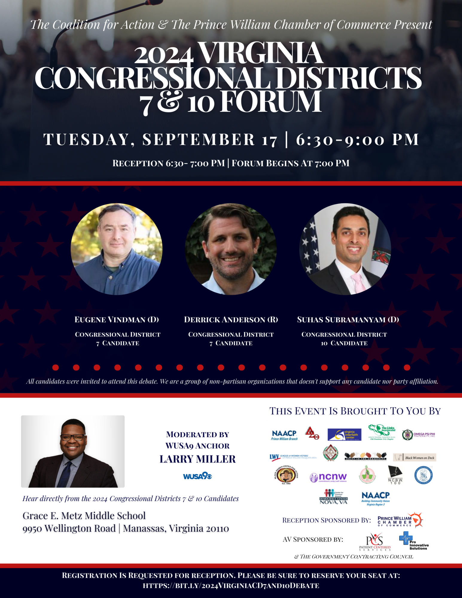 2024 Virginia Congressional Districts 7 and 10 Forum