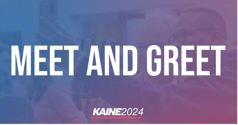 2024 Meet and Greet with Kaine