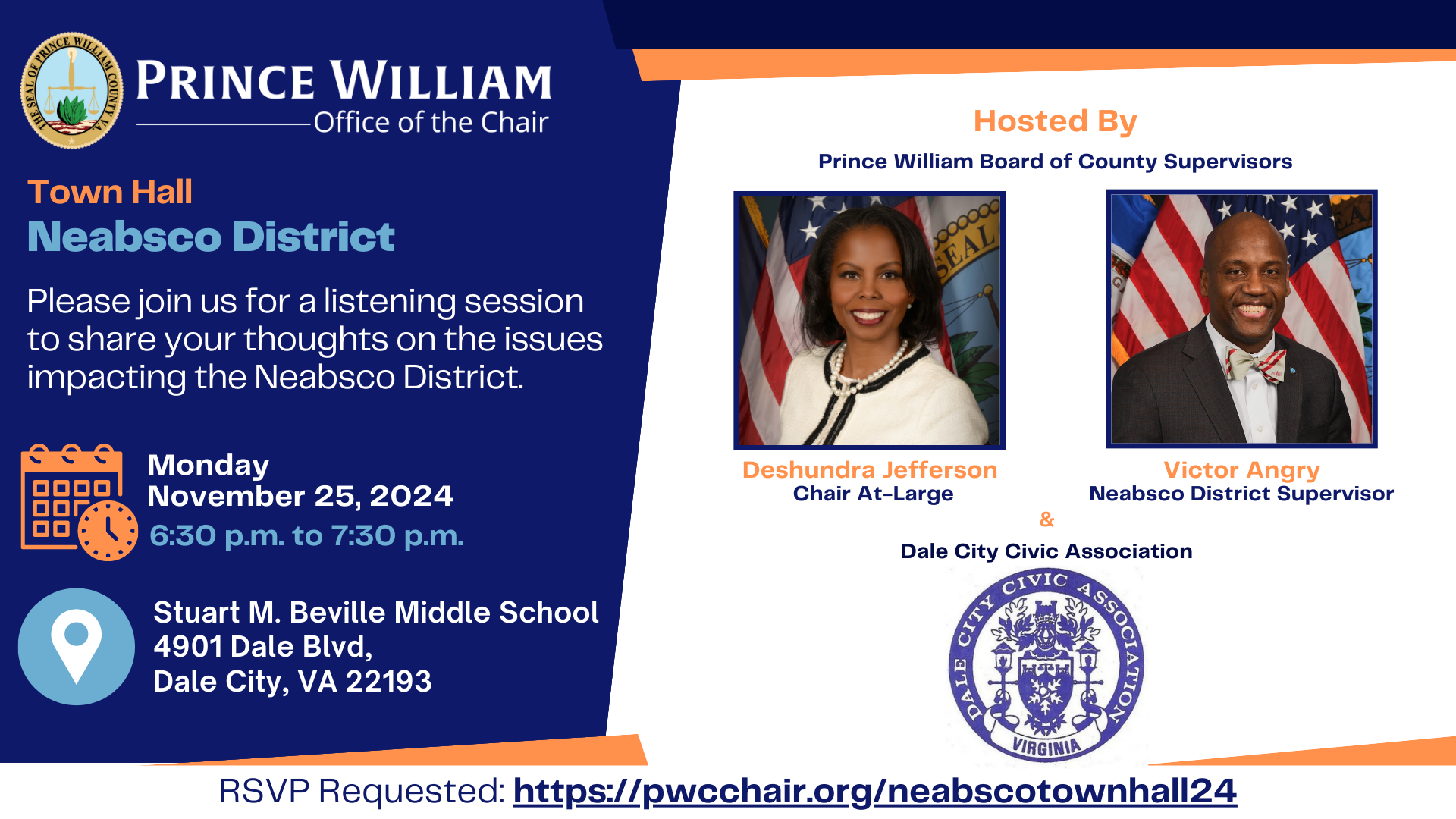 Neabsco District Town Hall Listening Session